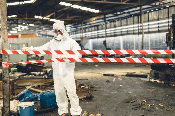 Professional Biohazard technician working in Francestown, NH